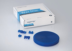 WAX Disc – это синтетический восковой диск для CAD/CAM-изготовления восковых объектов для прессования и литья W98-16 